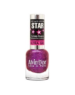 Лак для ногтей STAR Супер Блеск Alvin d'or
