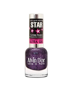 Лак для ногтей STAR Супер Блеск Alvin d'or