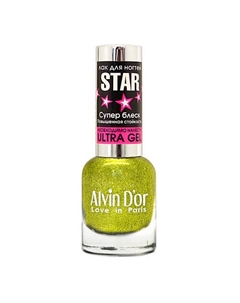 Лак для ногтей STAR Супер Блеск Alvin d'or