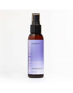 Дезодорант-спрей для тела натуральный с квасцами и ионами серебра цветочный Silver Fresh 100 Invit