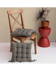 Подушка на стул "Тина" Серый Pasionaria