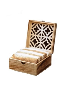 Подарочное полотенце Case Natural 30х30 Arya home collection