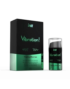 Увлажняющий гель для тела Vibration Gel с ароматом Ганжа 15 Intt
