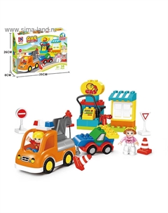 Конструктор «Заправочная станция», 38 деталей Kids home toys