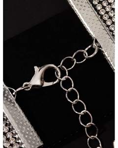 Чокер «Грация искры» широкий, цвет черно-серебряный, L=31 см Qf