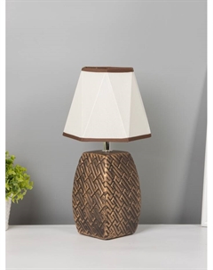 Лампа настольная 16444/1BR E14 40 вт бронза Risalux