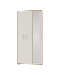 Прихожая «Домино mini», 880×360×2020 мм, цвет дуб крафт золотой / кашемир серый Гранд кволити