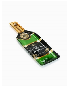 Тарелка плоская «Новогоднего настроения», 12×35 см Дорого внимание