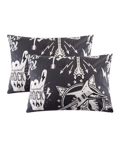 Комплект наволочек «» Rock&Roll, 50×70 см, 2 шт., бязь, хлопок 100% Этель