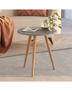 Стол журнальный «Сфера», 450×450×496 мм, цвет грей Гранд кволити