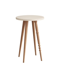 Стол журнальный «Эрика», 400×400×623 мм, цвет айвори Гранд кволити