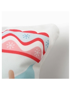 Подушка декоративная новогодняя «. Олененок» 30×30 см Этель