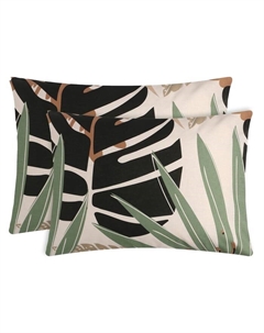 Комплект наволочек «» Colored tropics (вид 2), 50×70 см, 2 шт., бязь, хлопок 100% Этель