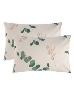 Комплект наволочек «. Эвкалипт (вид 1)», 50×70 см, 2 шт., поплин, хлопок 100% Этель