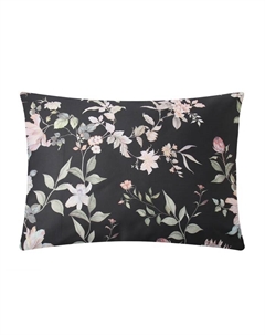 Комплект наволочек «» Black flowers, 50×70 см, 2 шт., мако-сатин, хлопок 100% Этель
