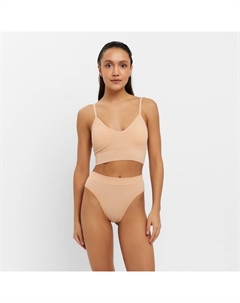 Комплект женский (топ, трусы) цвет бежевый, размер 42-44 Collorista