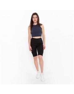 Велосипедки женские, чёрные, размер 48 Basia