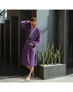 Халат махровый «Royal» цвет светло-фиолетовый размер 50-52 (L) 100% хлопок, 330 г/м² Lovelife