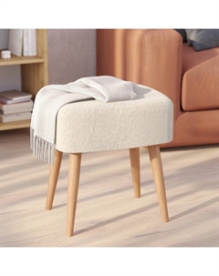 Банкетка «Полли», 440×340×450 мм, ткань шенилл, цвет бежевый Гранд кволити