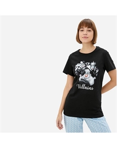 Футболка Villains Злодейки, чёрная, размер 40 Kaftan