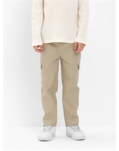 Джинсы для мальчика, размер 30 (98-104 см), бежевые Kaftan