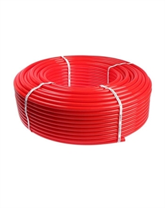 Труба из полиэтилена VALFEX, PE-RT, d=20×2 мм, бухта 100 м, для теплого пола, красная Valfex