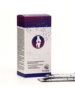 Крем для тела нативный липосомальный Sustal, 10 стиков по 3 мл Сашера-мед