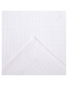 Простыня вафельная для бани 150х180 см, цвет белый, 100% хлопок, 200 г/м2 Экономь и я