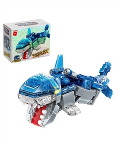 Конструктор Робот «Акула», 148 деталей Qman