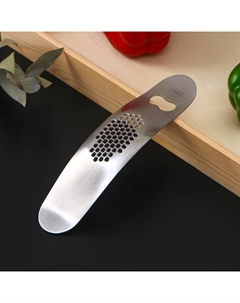 Пресс для чеснока Steel, 19,5×4,5 см, нержавеющая сталь, цвет серебристый Magistro