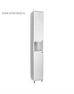 Пенал Классик 30, напольный, без ящика, левый Домино