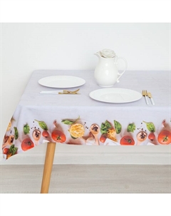 Скатерть 145×220 см Сирень