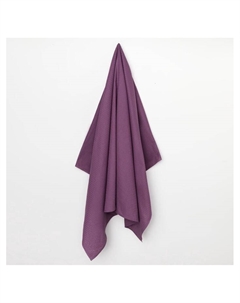 Простыня вафельная для бани 150×180 см, цвет лаванда, 200 г/м², 100% хлопок Экономь и я