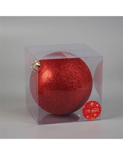 Ёлочный шар новогодний «Лоуренс», d=15 см, красный Зимнее волшебство
