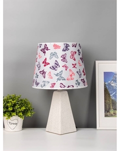 Настольная лампа «Альберта» Е27 40 Вт белый Risalux