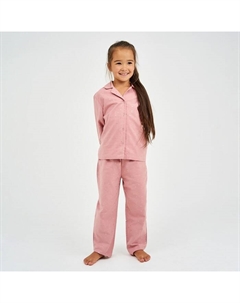 Пижама детская для девочки «Звездочки», рост 98-104 см, розовая Kaftan