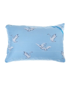 Подушка «Лебяжий пух», размер 40×60 см, МИКС, чехол тик Адамас