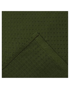 Полотенце вафельное банное «», 80×150 см, хлопок 100%, хаки Экономь и я