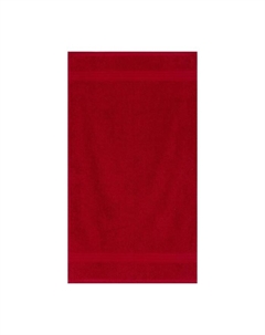 Полотенце махровое с бордюром VISNE, 70×140 см, хлопок 100%, красное Vs текстиль