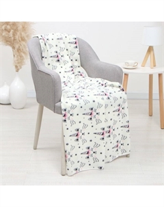 Плед «. Кот-единорог», 150×200 см, флис 135 г/м², полиэстер Павлинка