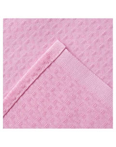 Простыня вафельная для бани 150×180 см, цвет розовый 100% хлопок, 200 г/м² Экономь и я