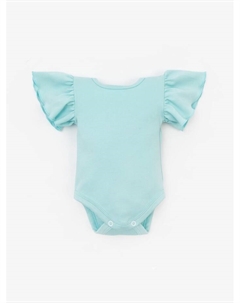 Боди «Розовый бант», рост 86-92 см, бирюзовое Крошка я