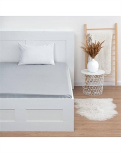 Простыня 1.5-спальная «» Grey, 150×214 см, бязь Этель