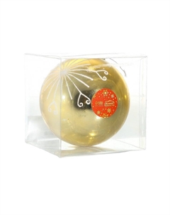 Ёлочный шар «Сюита - солнышко», новогодний, d=15 см, золотистый Зимнее волшебство