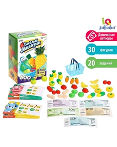 Развивающий набор «Весёлый магазин» Iq-zabiaka