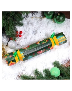 Новогодний подарочный набор косметики, бомбочки для ванны «Конфета», красный, 3×100 г Sb beauty