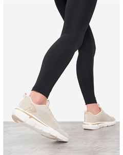 Кроссовки женские Burn Knit, Бежевый Demix