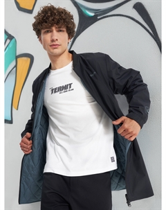 Куртка утепленная двусторонняя мужская, Черный Термит