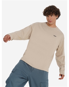 Лонгслив мужской оверсайз, Бежевый Термит
