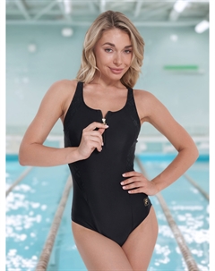 Купальник слитный женский, Черный Fila